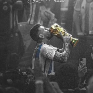 MESSI WORLDCUP EDITION A4 SIZE