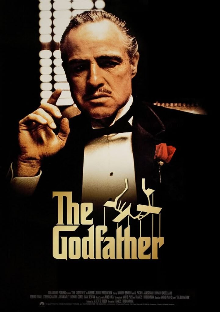 THE GOD FATHER A4 SIZE POSTER