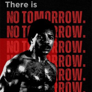 THERE IS NO TOMORROW A4 SIZE POSTER