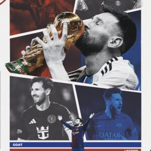 MESSI WORLDCUP EDITION A4 SIZE