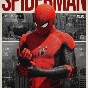 SPIDERMAN A4 SIZE POSTER