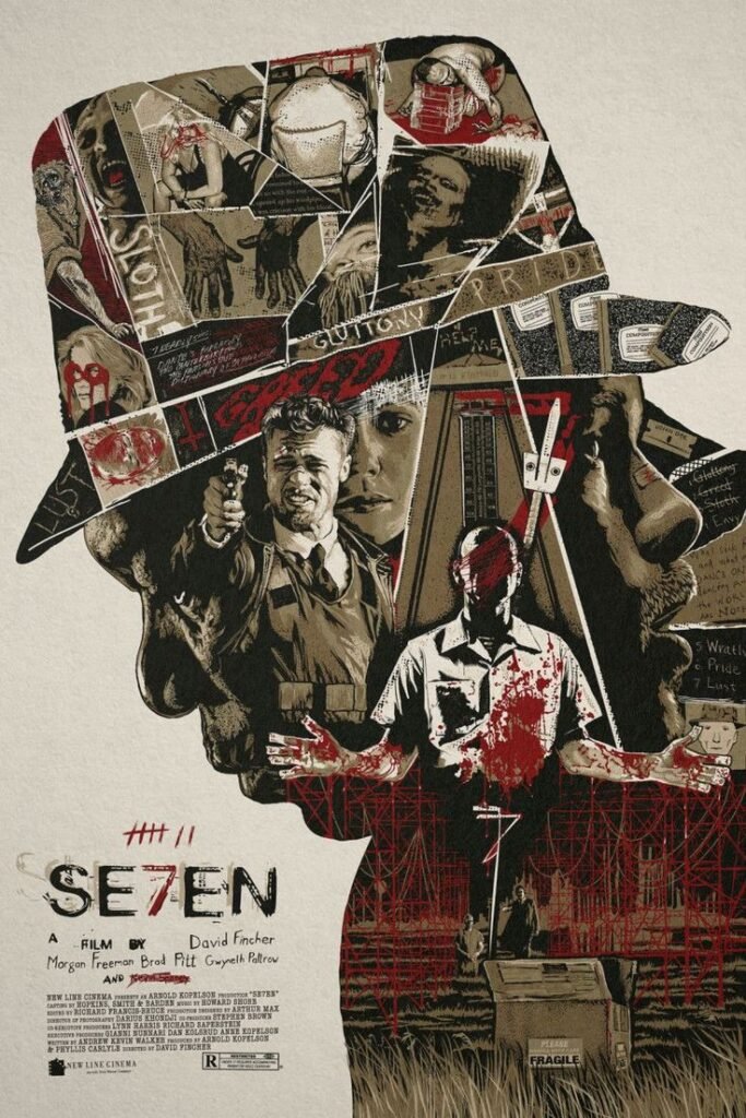 THE SE7EN A4 SIZE POSTER